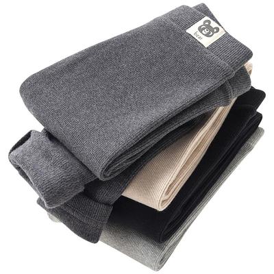 女童秋冬季薄绒款中厚纯棉打底裤