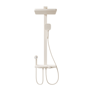 【政府补贴】eoco钢琴按键家用全铜洗浴卫浴顶喷淋浴花洒套装i7i8