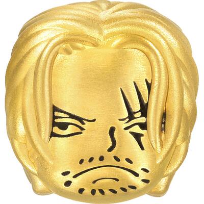 周生生one piece航海王红发杰克斯香克斯/萨波/艾斯黄金串珠定价