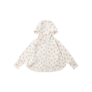 Quincy Mae儿童防晒衣卡通凉感夏季薄防晒服防紫外线男女宝宝