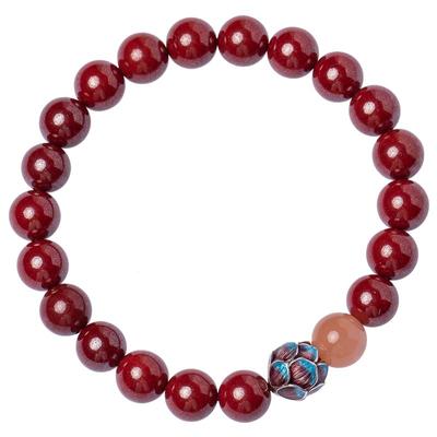 保真高含量朱砂手串饰品