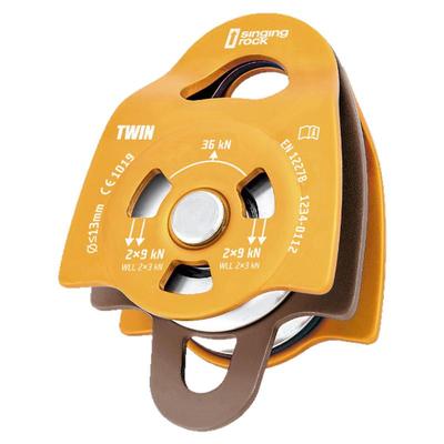 singing rock索乐克救援滑轮工业滑轮 运送材料 高空作业系列滑轮