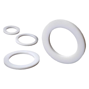 四氟垫片聚四氟乙烯平垫法兰加厚特铁氟龙密封垫圈定做制