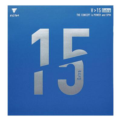 VICTAS乒乓球胶皮反胶V15内能