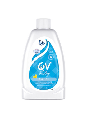 EgoQV婴儿沐浴油泡澡油500ml