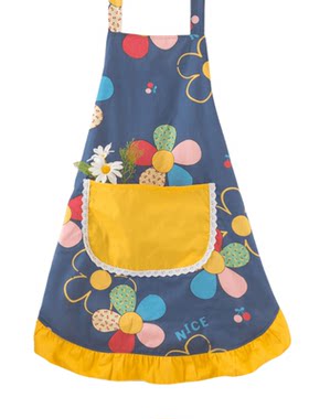全棉防水围裙长款纯棉透气