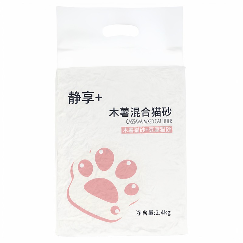 静享无粉尘抑菌除臭木薯豆腐猫砂