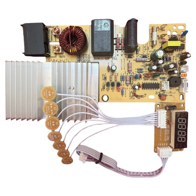 全新通用电磁炉维修主板触摸2200W万能线路板杂牌改装配件控制板