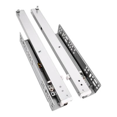 加厚承重托底滑轨阻尼缓冲静音式