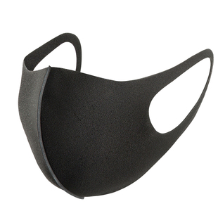 明星同款黑色3d立体海绵口罩可水洗防风口鼻面部个性男潮款女神用
