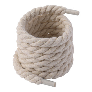 空军一号麻绳鞋带加粗AF1男女潮DIY 黑武士帆布鞋dunk圆黑粉米色