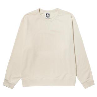 Kappa卡帕背靠背套头衫新款男纯色运动卫衣休闲加绒圆领外套