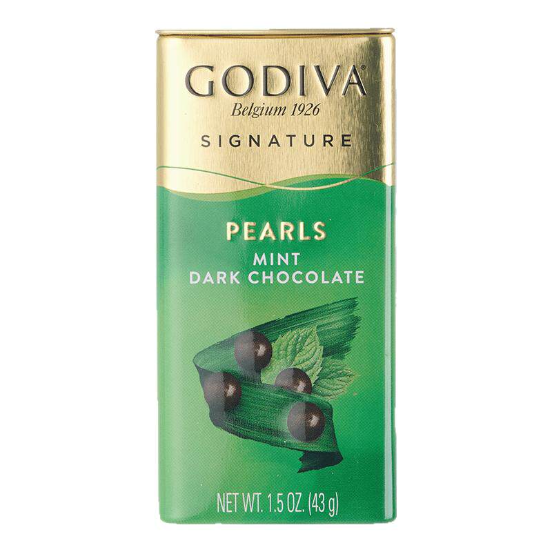 GODIVA歌帝梵薄荷黑巧克力豆43g
