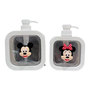 可爱洗洁精按压分装瓶洗衣洗手液瓶子家用沐浴露洗发水空瓶压取器