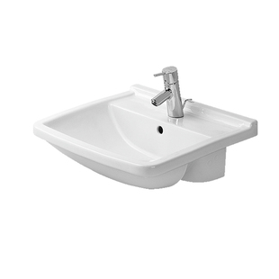 DURAVIT杜拉维特半斯达克3半嵌入式台盆陶瓷脸盆三孔0310550030