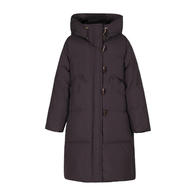 长款羽绒服YAYA鸭鸭2024冬季新款