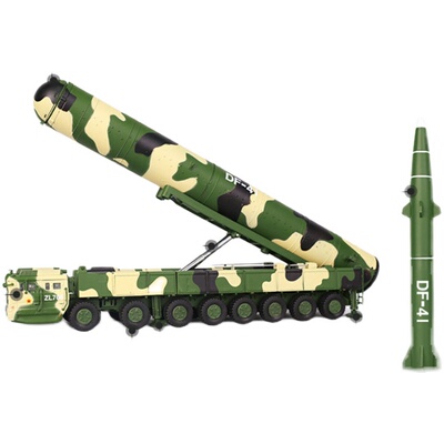 凯迪威东风41发射阅兵合金导弹车