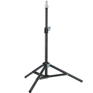 FULIN小型摄影灯架支架手机直播镜头闪光灯便携伸缩式三角架75cm