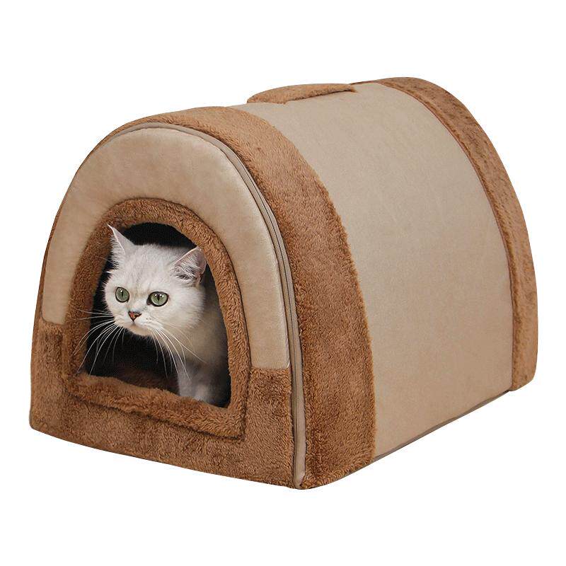 猫窝冬季保暖加厚封闭冬天狗窝