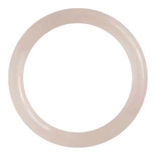 西柚粉显白天然玉镯藕粉圆条阿富汗玉手镯真玉福利学生四季百搭款