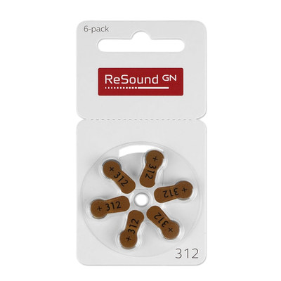 原装进口助听器电池ReSound
