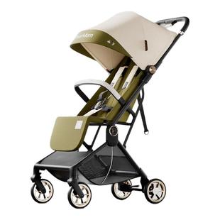 DearMom罗马假日口袋巴黎碳纤维旅行车轻便双避震可登机折叠遛娃