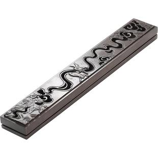 苏工紫铜色香炉卧香盒纯铜家用线香插香座室内焚香器檀香沉香薰炉