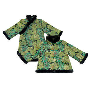 儿童拜年服冬季加厚男女童唐装兄妹装旗袍棉衣姐弟同款汉服外套