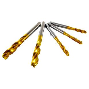 正品JEEF远东机用镀钛涂层螺旋丝锥全磨高速机用丝攻M2M3M4M5M6M8