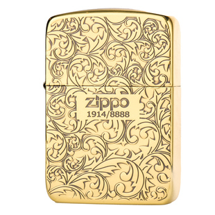 Zippo打火机原装正版1941复刻古铜唐草正品煤油防风男士礼物