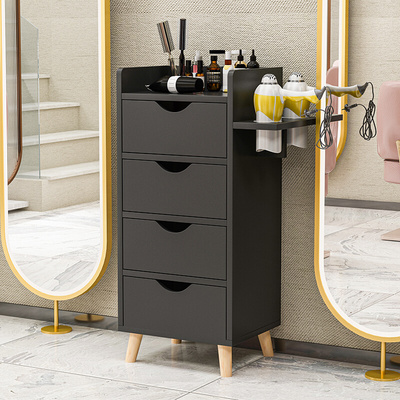 理发店工具柜发廊专用工具台美发店置物架抽屉式镜台B柜子小剪发