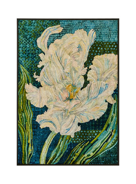 蜡笔派中古风治愈氛围感挂画