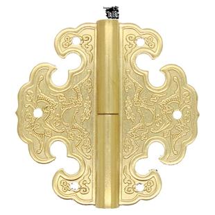 纯铜古典合页中式明清家具铰链实木柜门老式箱子合页红木仿古合页