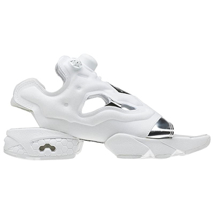 锐步Reebok Pump Fury黑金白金男女充气运动凉鞋BD3184/BD3186