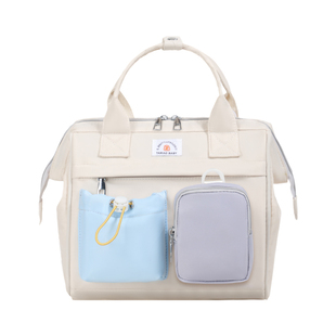 思萌妈咪包小号轻便高颜值手提双肩大容量妈妈包母婴外出斜挎包