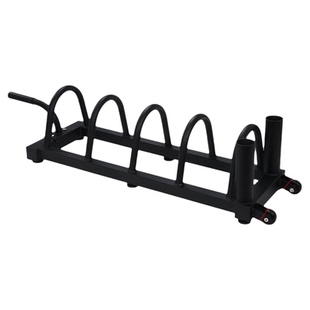 杠铃片架子家用商用奥杆杠铃片收纳架可移动健身哑铃片存储架