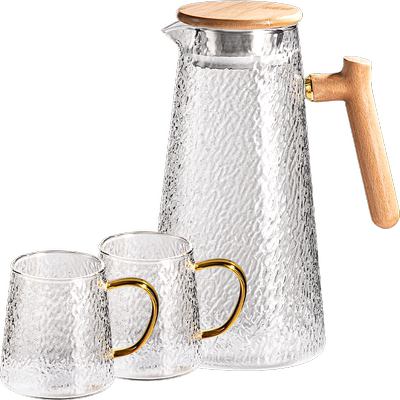 【胖东来爆款】榉木把冷水壶套装