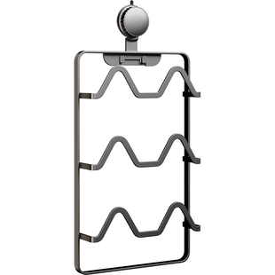 吸盘拖鞋架浴室免打孔卫生间多层置物架拖鞋挂架厕所壁挂收纳架子