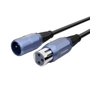 秋叶原QS3518卡侬线公对母话筒线音频线延长线卡侬接头调音台功放