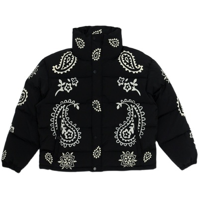 纽约潮牌Profound Foundation支线 腰果花加厚羽绒棉服高街风外套