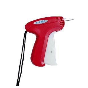 千叶牌3802细标签枪打标签专用加长细针吊牌枪鞋袜被子胶针枪