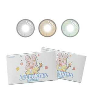 LOVEIIKIRA艾吉拉半年抛天生冷白月桂树下栗刻升咖焦糖琥珀美瞳