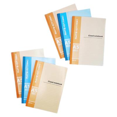 欧标 A5学生笔记本子记事本软抄本无线胶装本混色A0792/A0793/A0794/A0791/A0795/A0799欧菲斯旗舰店