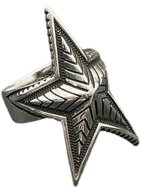 s925纯银克罗伈复古纳瓦霍戒指男女余文乐同款cody sanderson指环