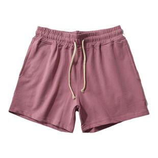 男士弹力运动短裤男三分裤跑步健身运动裤 口袋纯棉3分裤夏季热裤