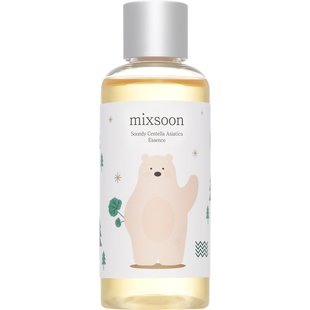官方正品韩国MIXSOON积雪草精华液enhypen同款舒缓修护淡红保湿