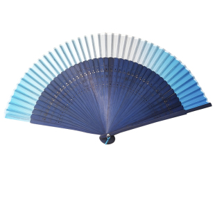 永夜星河同款扇子古风折扇中国风渐变扇跳舞蹈汉服旗袍新中式道具