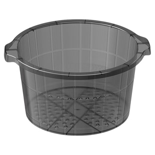 养生泡脚桶家用加高加深按摩洗脚盆加厚透明高颜值过膝大号足浴盆