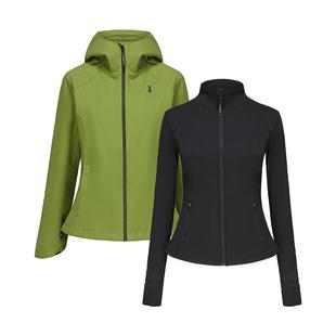 安欧兔彩壳三合一冲锋衣女新款小个子修身显瘦防雨防风登山服外套