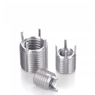 不锈钢插销螺套轻型/重型细牙键锁式螺纹护套M2M3M4M5M6M8M10M12